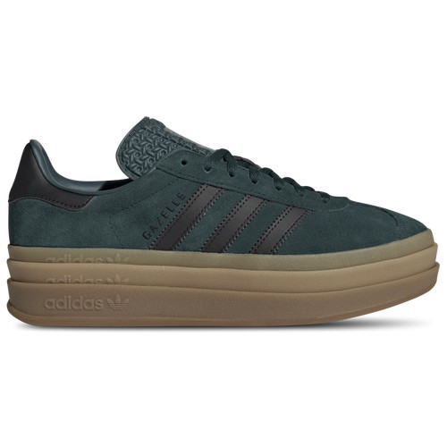 adidas adidas Originals Gazelle Bold - Womens Aurora Ivy/Core Black/Gum Size 7.0 | Champs Sports