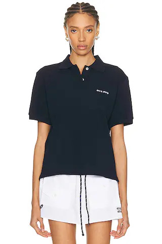 Cotone Piquet Top | FWRD 