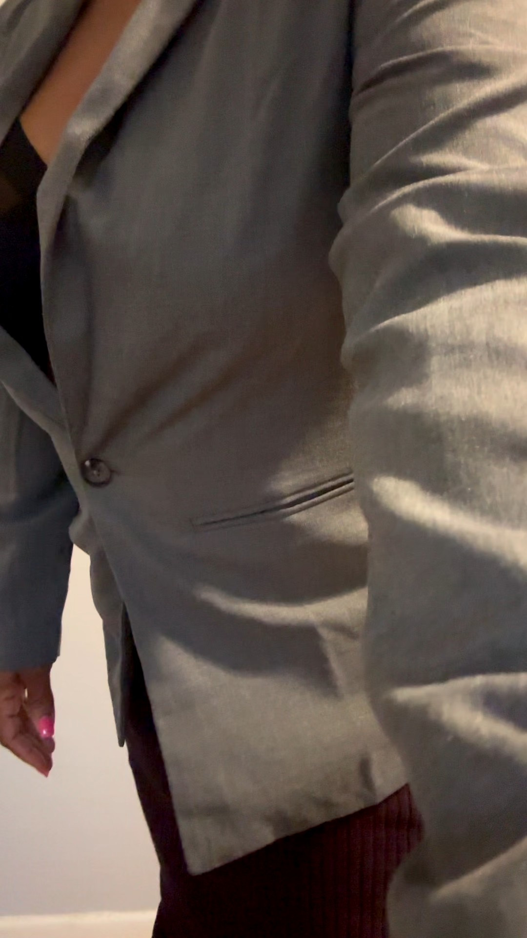 Old Navy - The old mixed with the new. #oldnavyburgurdysweaterskirt#grayblazer#burgundystilettos

#LTKStyleTip #LTKOver40 #LTKShoeCrush