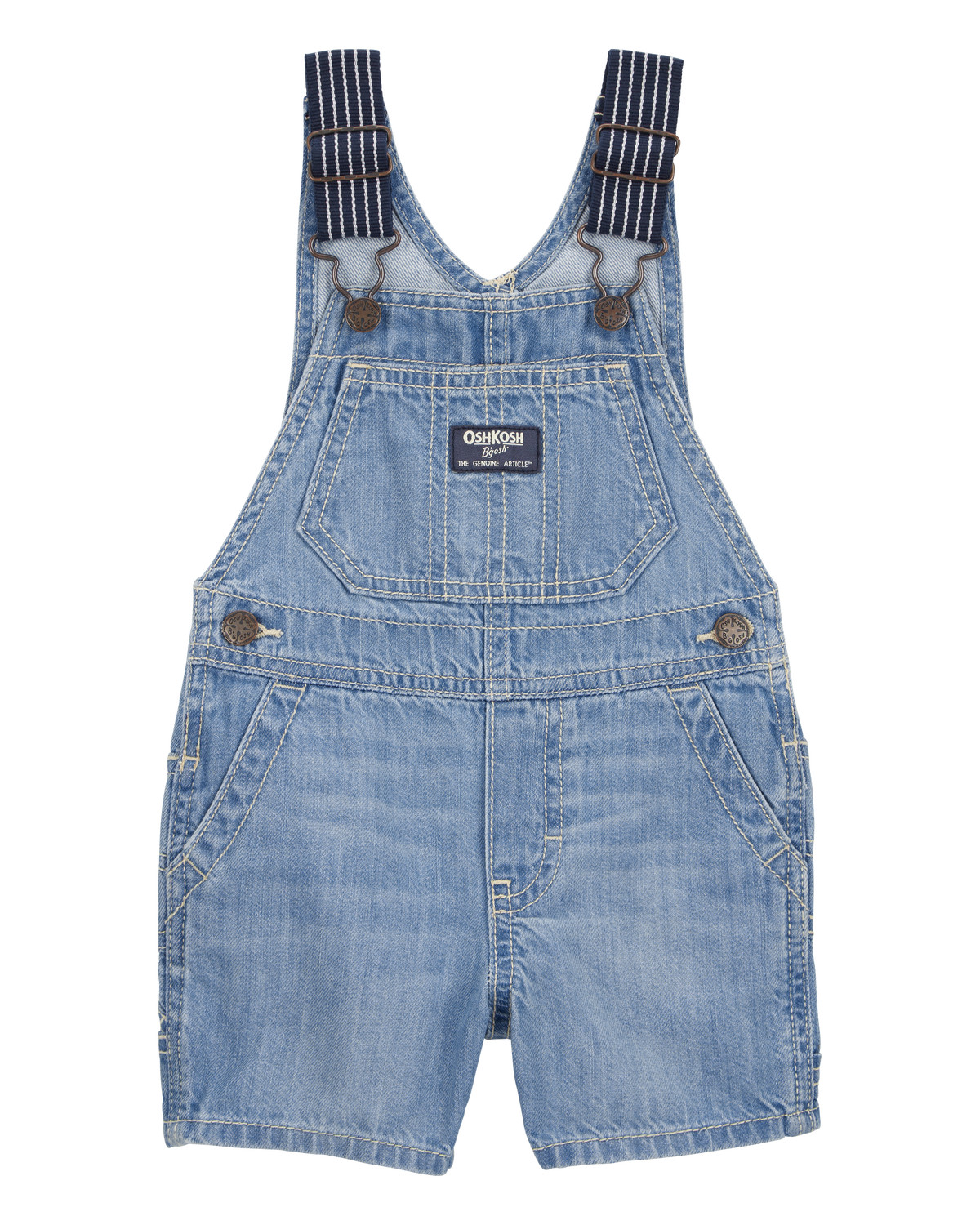 Baby Denim Shortalls - Blue - OshKosh B'gosh | Carter's | Carter's Inc
