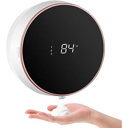 Sensor Soap Dispenser Wall Mounted Automatic Foaming Soap Dispenser Liquid Soap Dispenser for Bathro | Amazon (US)