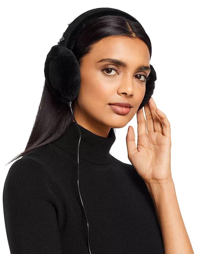 Shearling Wireless Earmuffs | Bloomingdale's (US)