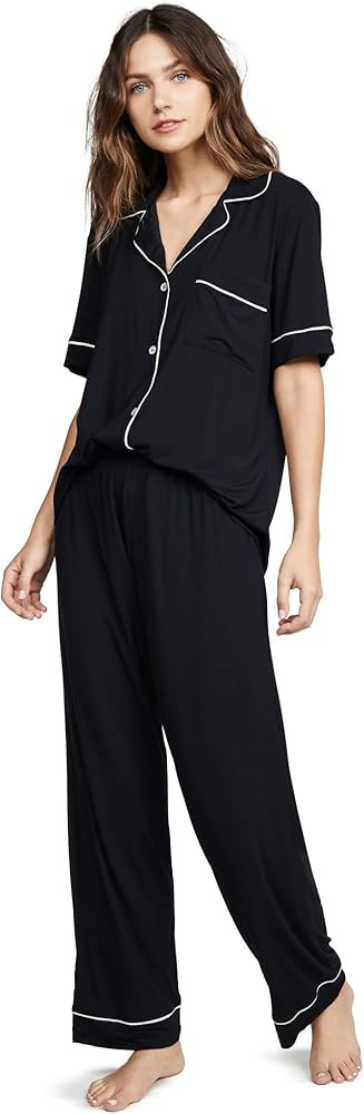 Eberjey Gisele Short Sleeve Pant PJ Set | Amazon (US)
