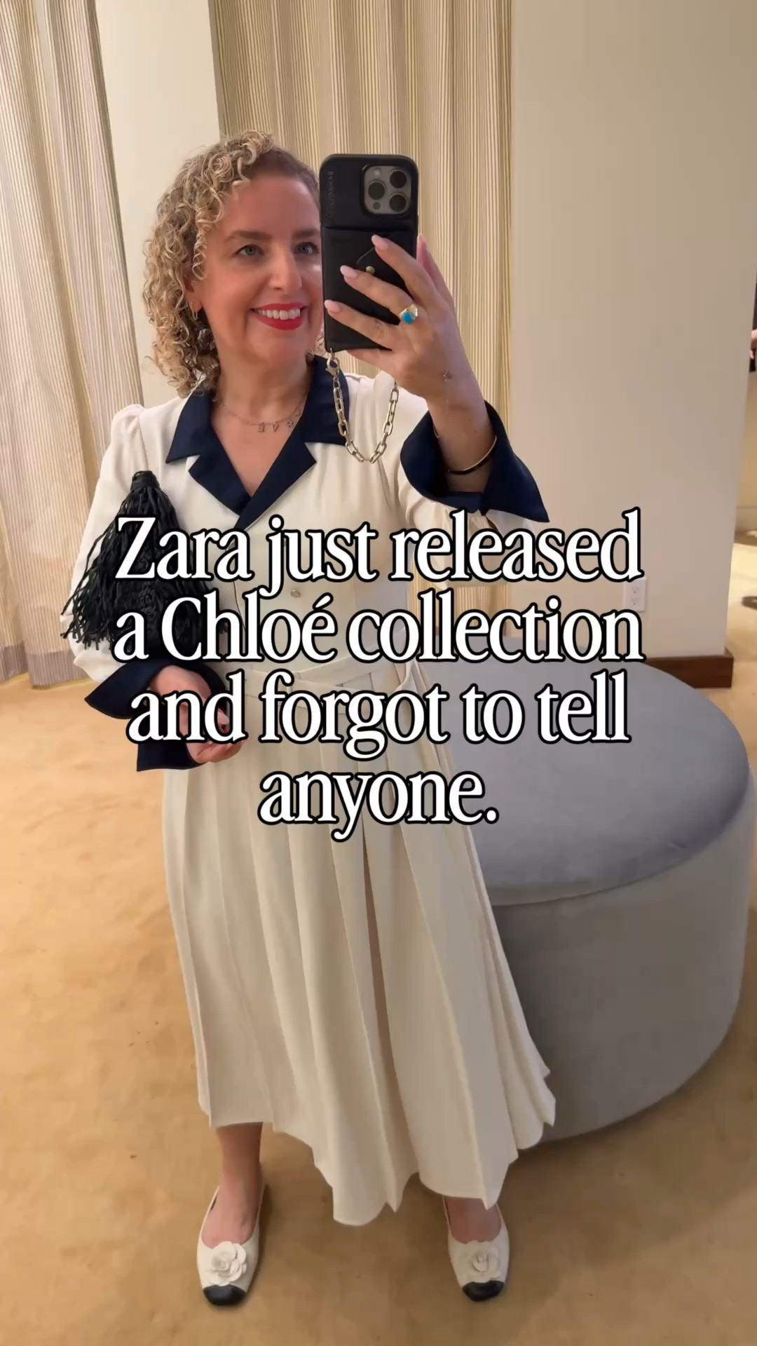 This is the collection Zara made after someone left the Chloé runway show and went straight to the design studio. Six pieces. Thirteen outfits. Watch the cream embroidered jeans come back three times and the suede jacket four. That is the whole point. You are not buying thirteen things, you are buying six and knowing how to wear them.


zara new in fall, zara fall collection, zara embroidered jeans, zara suede jacket, chloe vs zara, chloe boho style, french girl fall style, parisian fall outfit, fall outfits for women over 35, fall capsule wardrobe, mix and match fall outfits, transitional fall outfits

#LTKootd #LTKWorkwear #LTKSeasonal