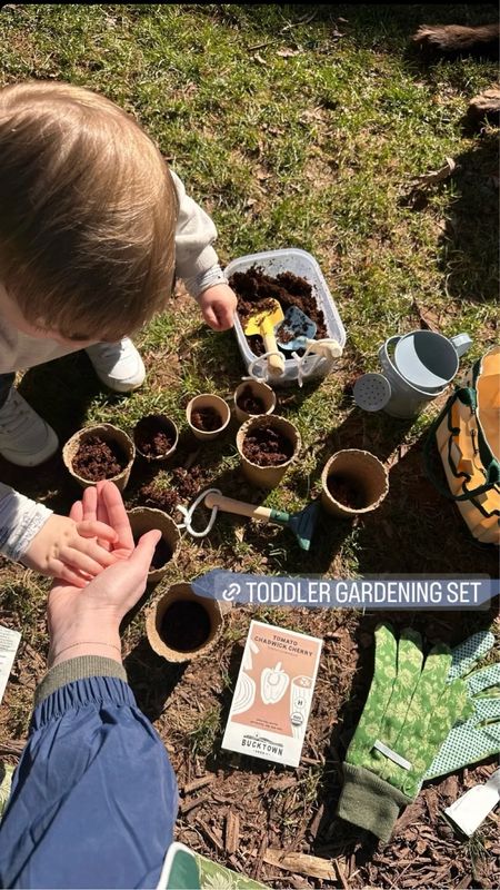 Toddler gardening set - so fun for kids to watch things grow🌿

#LTKkids #LTKSeasonal