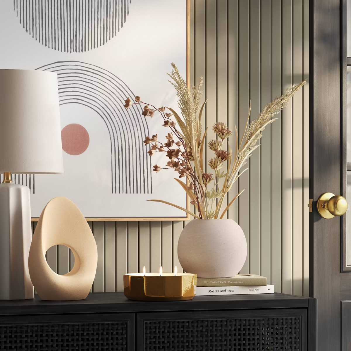 Ceramic Organic Modern Loop Sculpture - Threshold™ | Target