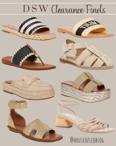 DSW clearance, sandals, loafers 

#LTKSaleAlert #LTKFindsUnder50 #LTKShoeCrush