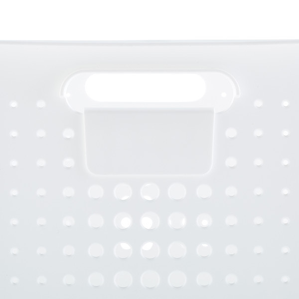 SmartStore Nordic Basket Tag White Pkg/2 | The Container Store