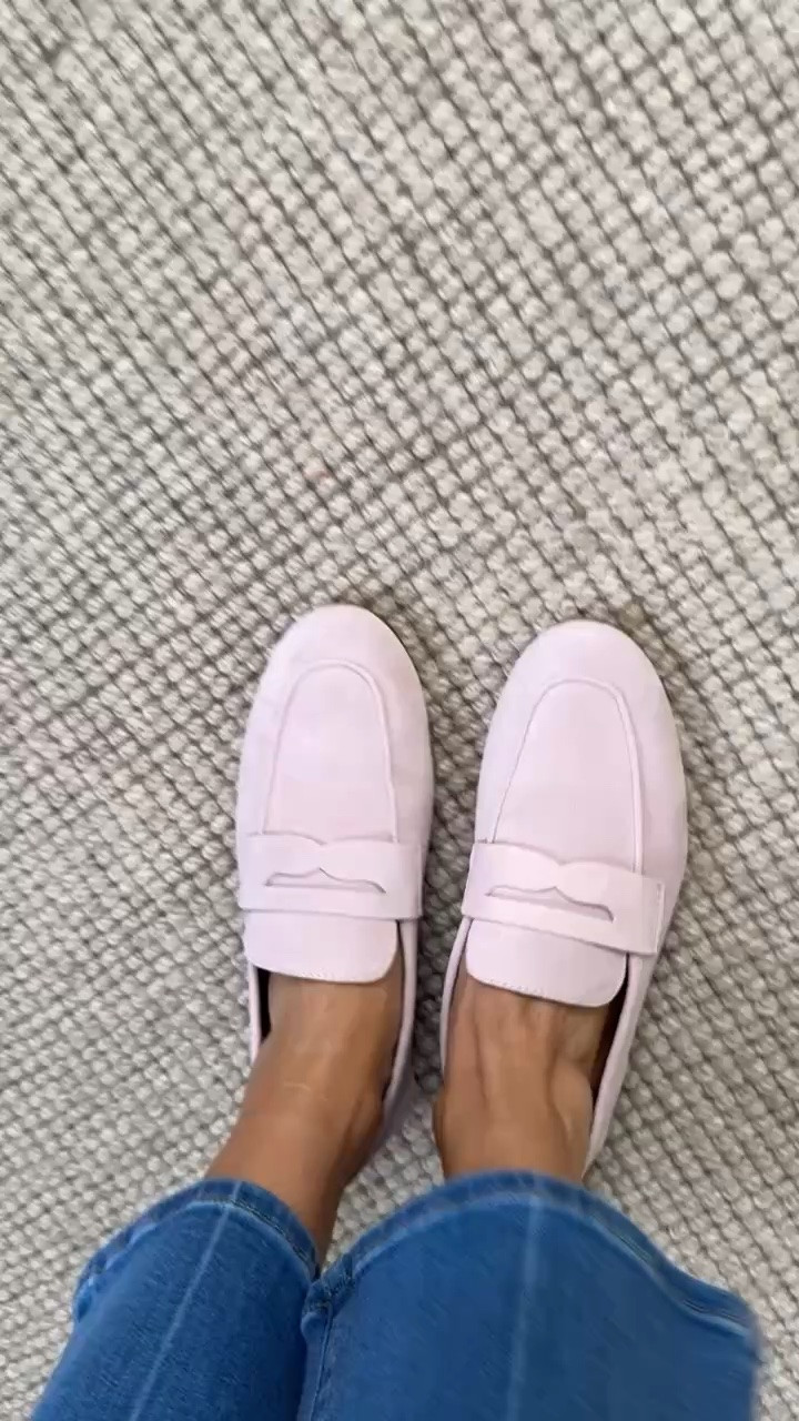 A suede penny loafer is such a beautiful way to bring texture into your fall wardrobe. These Quince Italian suede loafers have that classic silhouette that works with everything from tailored trousers to denim and skirts. A timeless shoe that makes everyday outfits feel instantly more elevated.

Quince suede loafers, Italian suede loafers, penny loafers, fall shoes, classic footwear, suede shoes, fall wardrobe, timeless style, women over 50 style, elevated casual style, loafer outfit, stylewitheugenia

#LTKootd #LTKSeasonal #LTKOver40