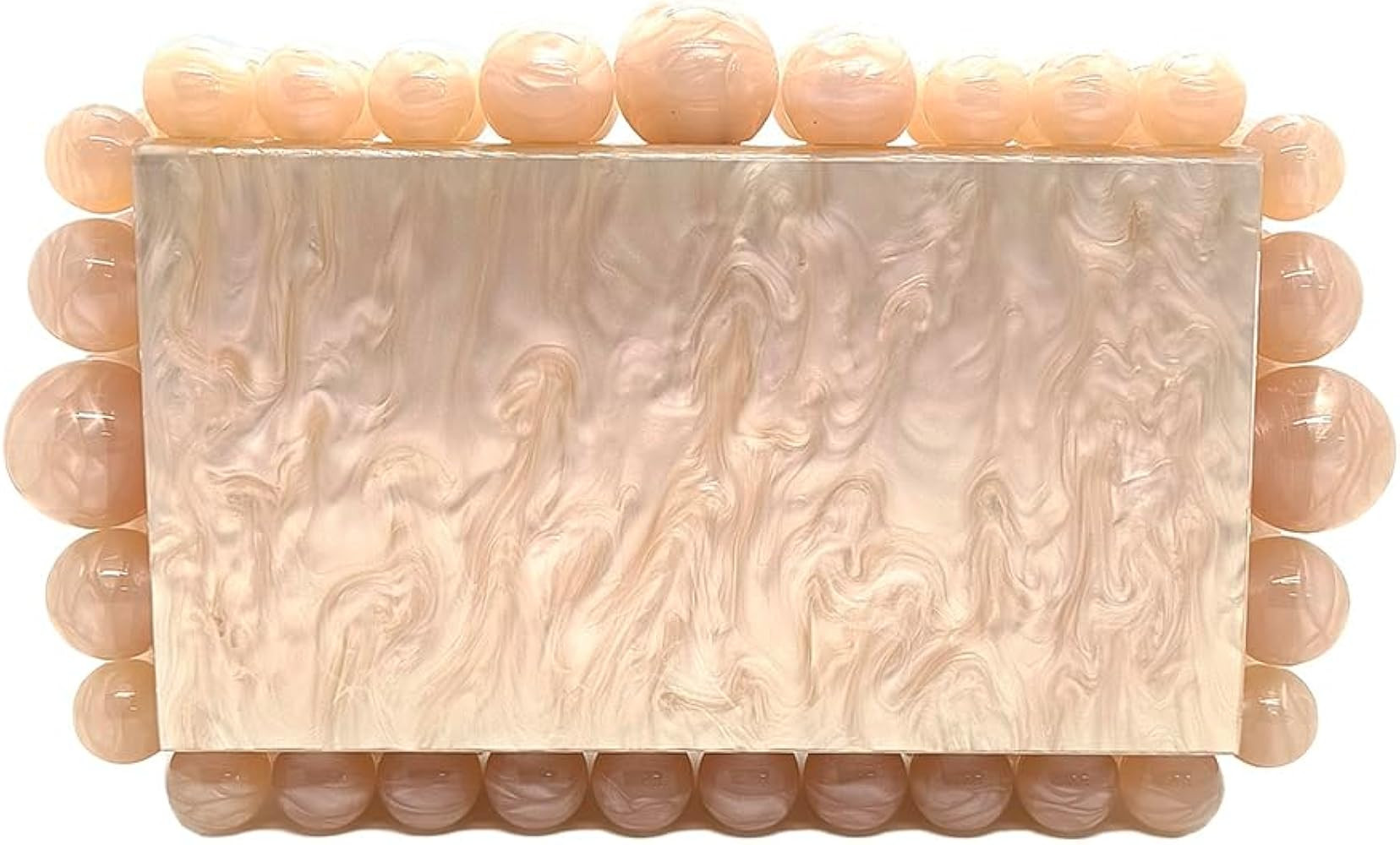 Acrylic Evening Clutch Bag for Women Glitter Marble Purse Handbag for Wedding Cocktail Party Prom... | Amazon (US)