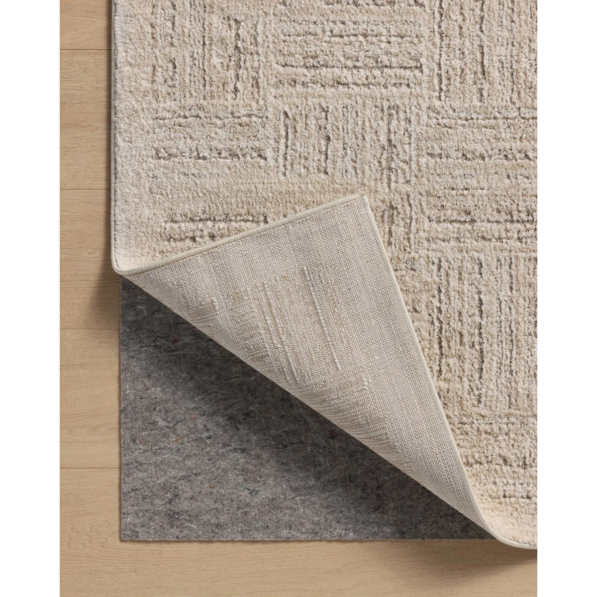 Amber Lewis x Loloi Monty  Ivory / Taupe Area Rug | Wayfair North America