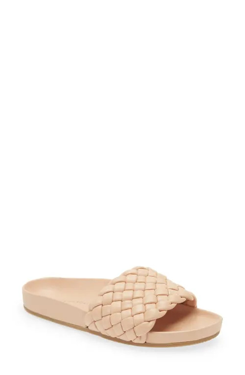 Loeffler Randall Sonnie Woven Slide Sandal in Ballet at Nordstrom, Size 8 | Nordstrom