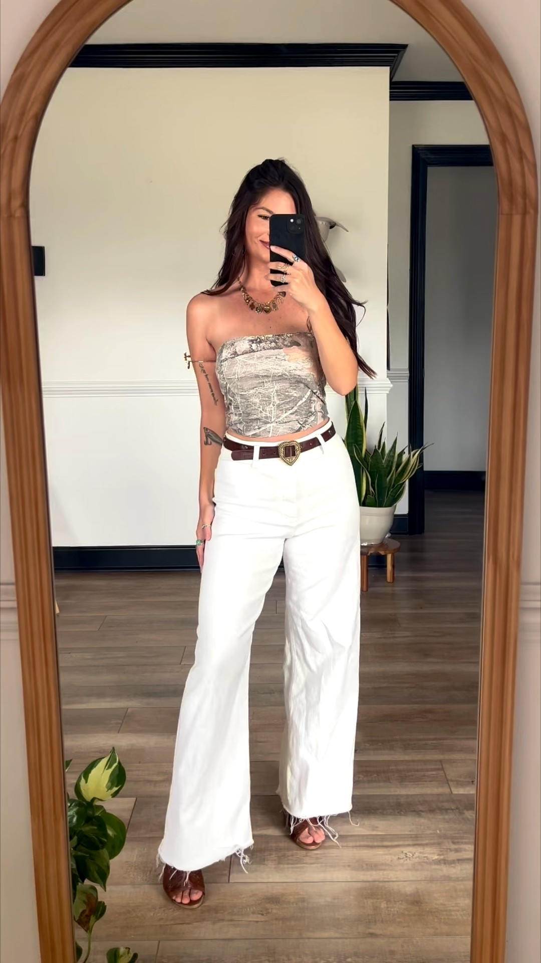Camo never looked this good 🥰 wearing xs top an small pants! Both have stretch! Camo top is available in 2 shades of camo so I’ll add both here! Jeans comes in 3 colors as well

#LTKootd #LTKgrwm #LTKPetite