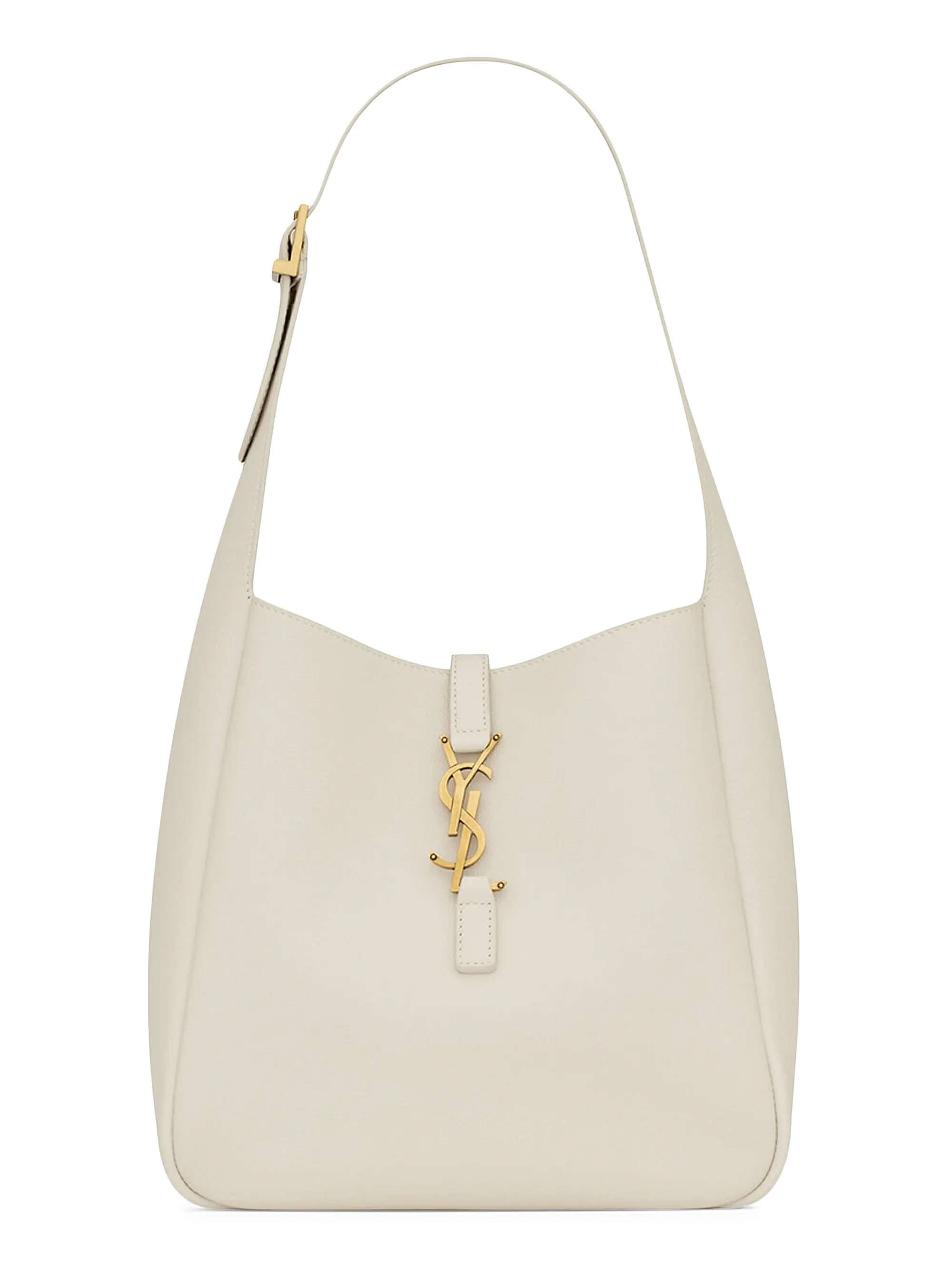 Le 5 à 7 Supple Small Shoulder Bag in Grained Leather | Saks Fifth Avenue