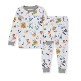 Halloween Treats Organic Cotton Pajamas - 2-Piece 12M | Burts Bees Baby