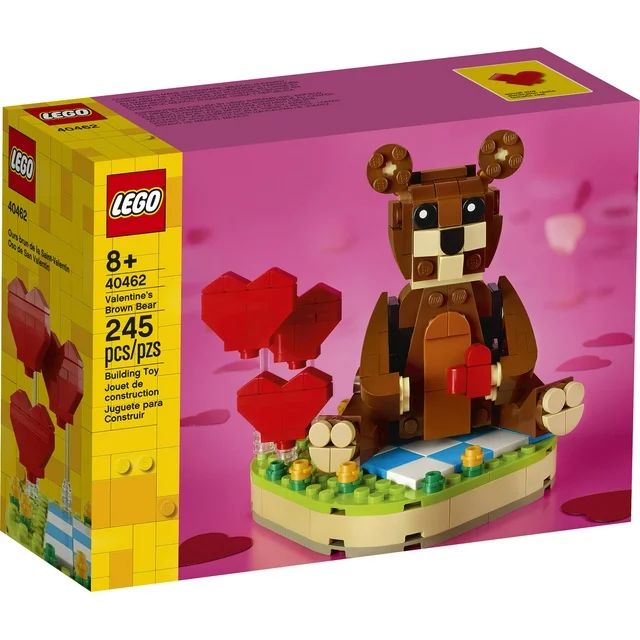 LEGO Valentine’s Brown Bear 40462 Building Kit (239 Pieces) | Walmart (US)