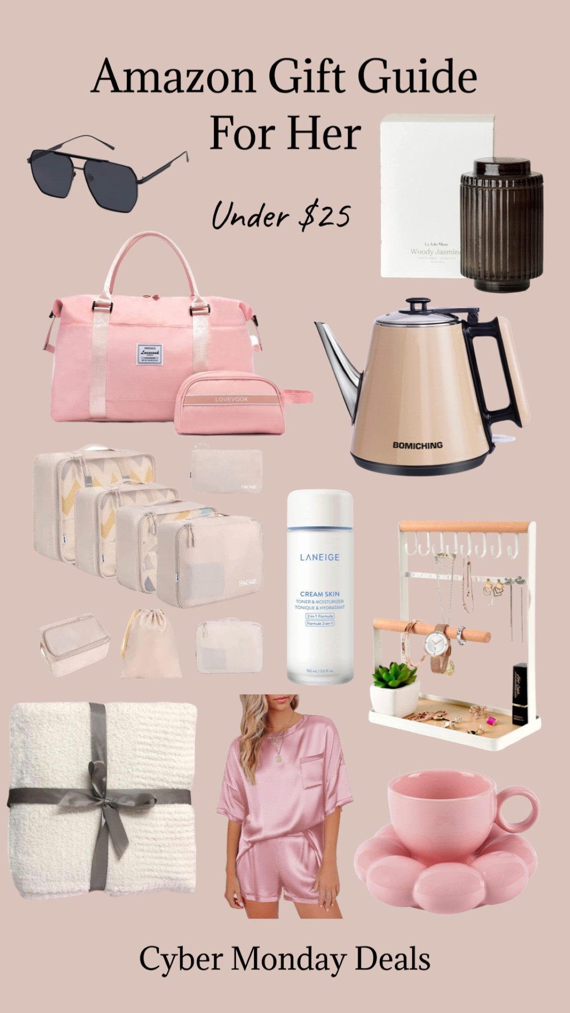 Amazon Gift Guide for her under $25! 

#LTKGiftGuide #LTKHoliday #LTKsalealert