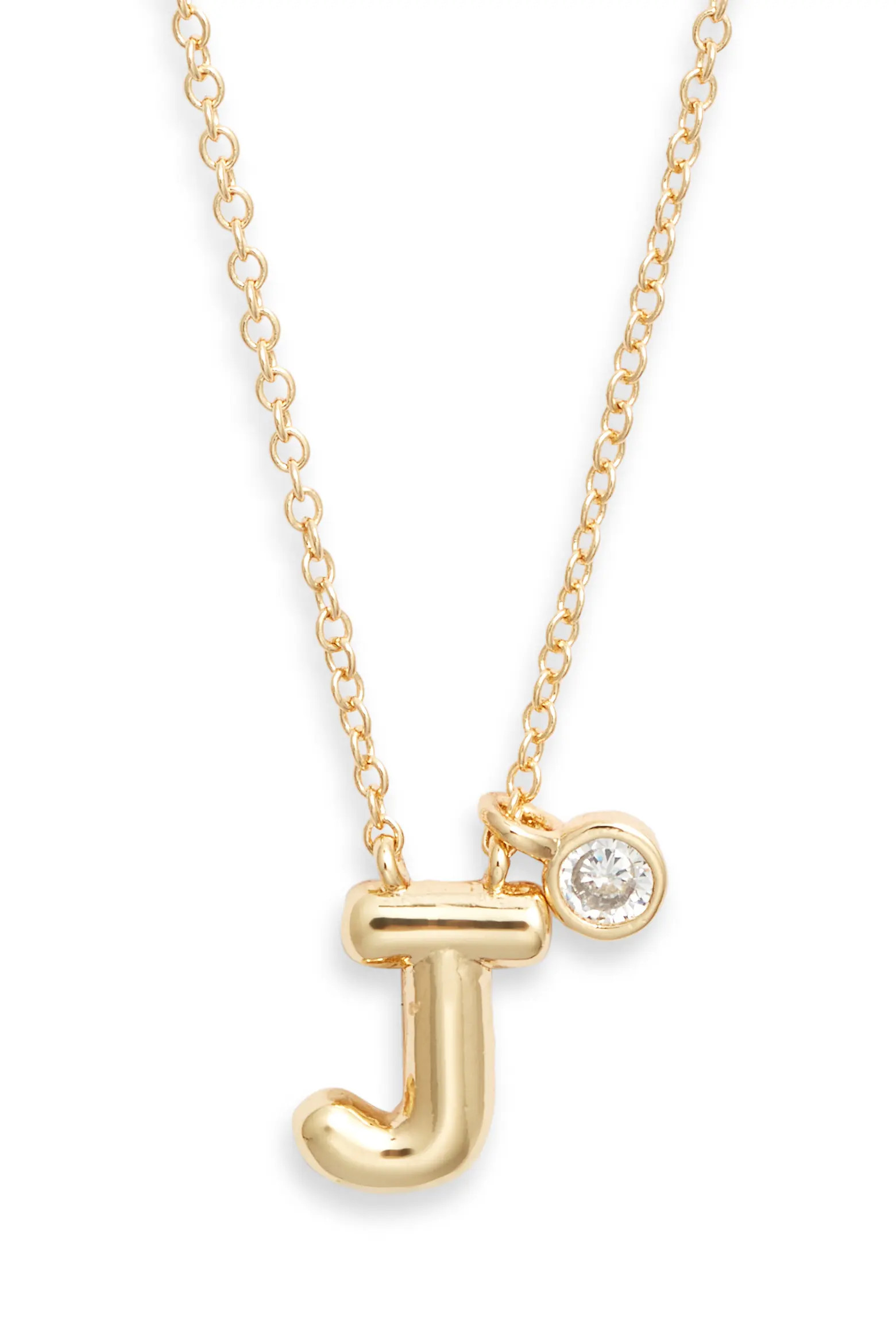 Goldtone Initial Pendant Necklace (Women) | Nordstrom | Nordstrom