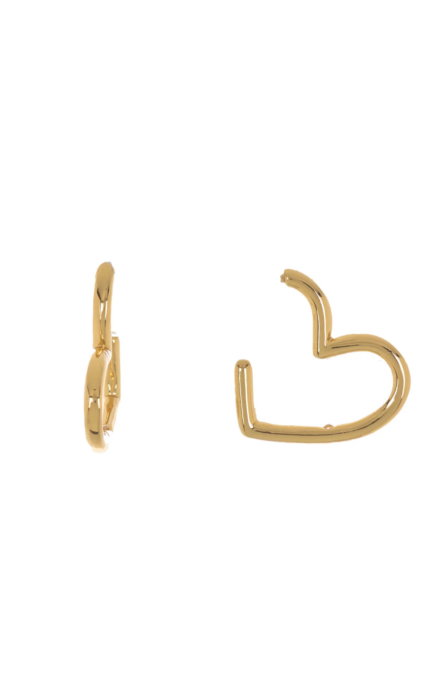 mini heart hoop earrings | Nordstrom Rack
