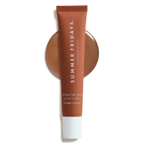 Summer Fridays Tinted Lip Butter Balm - Conditioning Vegan Lip Balm for Instant Moisture, Shine & Hydration - Sheer-Tinted, Soothing Skincare - Iced Coffee (.5 Oz) | Amazon (US)