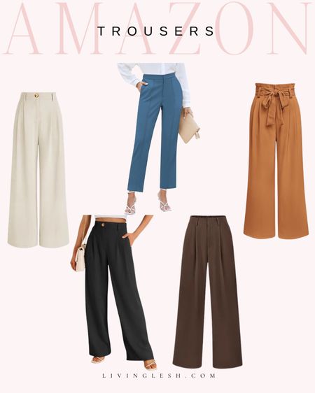 Amazon trousers | Amazon fashion | Amazon finds | Trousers | Workwear for women | Women’s trousers | Paper bag pants 

#LTKworkwear #LTKfindsunder50 #LTKstyletip
