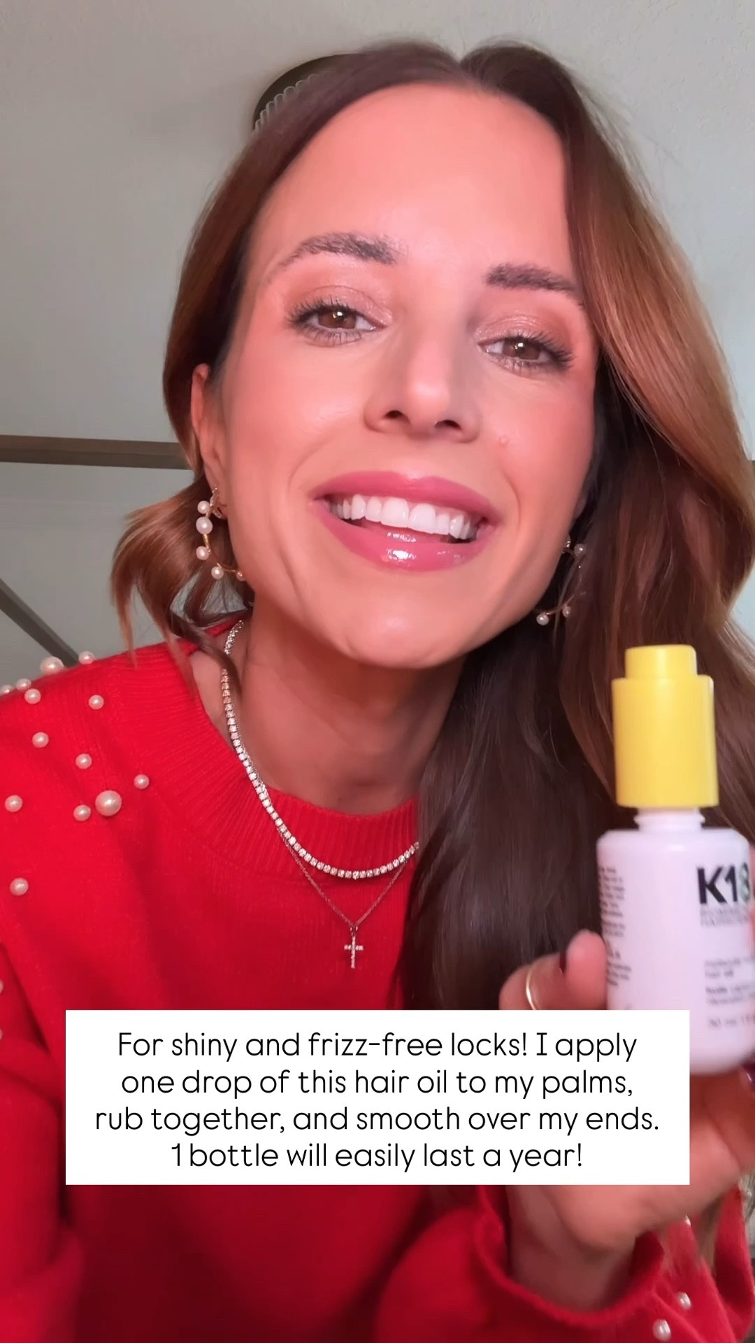 My favorite hair oil - you just need one drop! My #ootd! Love this pearl sweater from Amazon in size small. Would be so cute for NYE! Rag&Bone Miramar ankle jeans in 23 (you have to size down 1 in these!!). Gucci bucket bag. Gift ideas for her. Neutral leopard ballet flats. 

*Ankle length is full length on me and I am 5’3. Also linking the full length if you are taller!

#LTKPetite #LTKGiftGuide #LTKBeauty