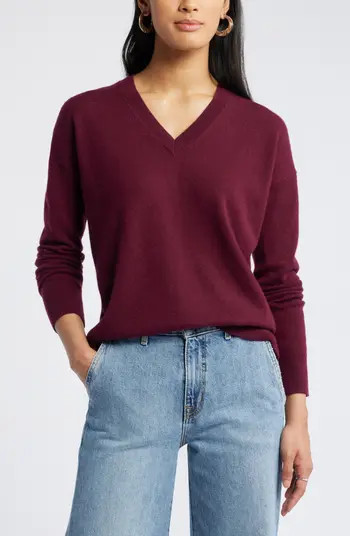 V-Neck Cashmere Sweater | Nordstrom