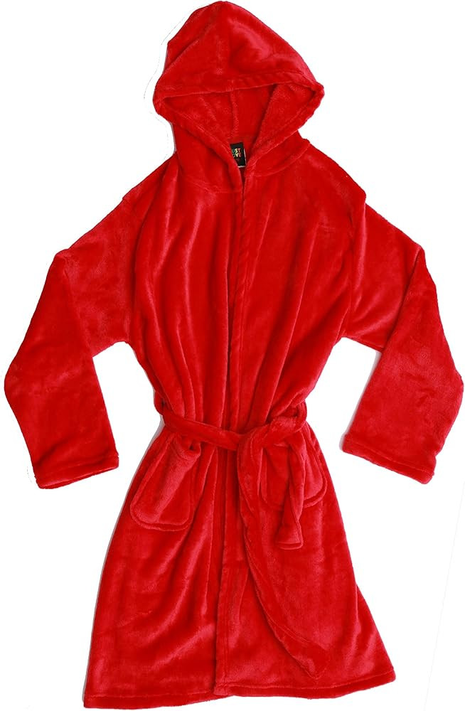 Just Love Hooded Plush Fleece Robe for Girls | Amazon (US)