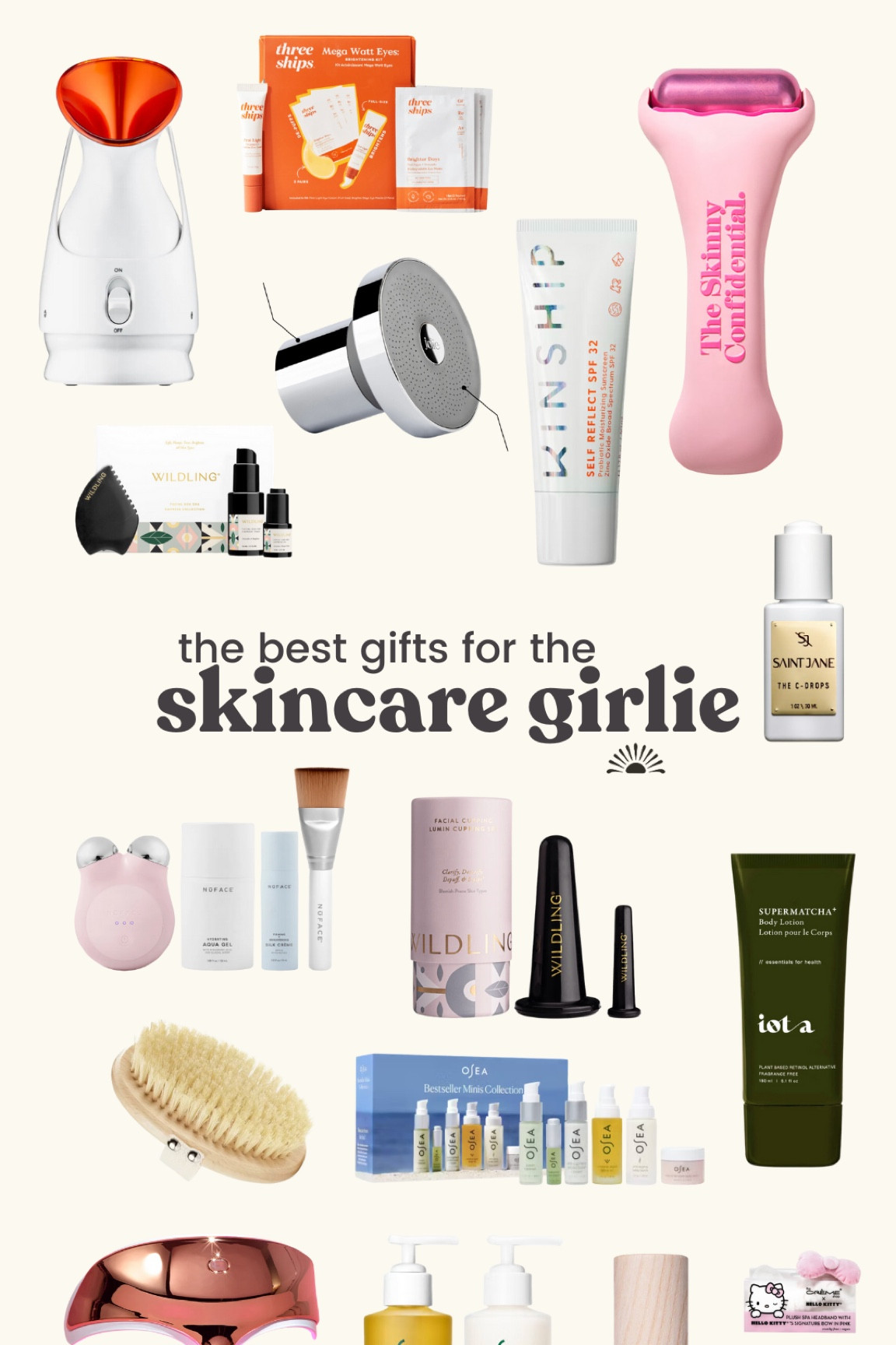 the best gift ideas for the skincare girlie in your life! from skincare tools like the ice roller, filtered shower head, and the best gua sha stone to the absolute best clean nontoxic skincare products- these items make perfect gifts! 

#LTKHoliday #LTKSeasonal #LTKGiftGuide