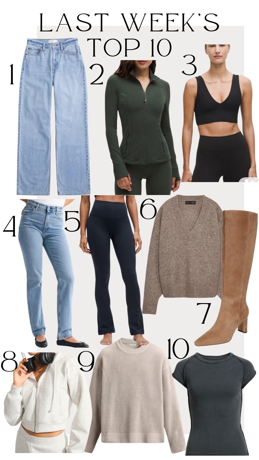 Last week’s best sellers🫶🏻 all except the sweaters are still on sale too!

#LTKSaleAlert