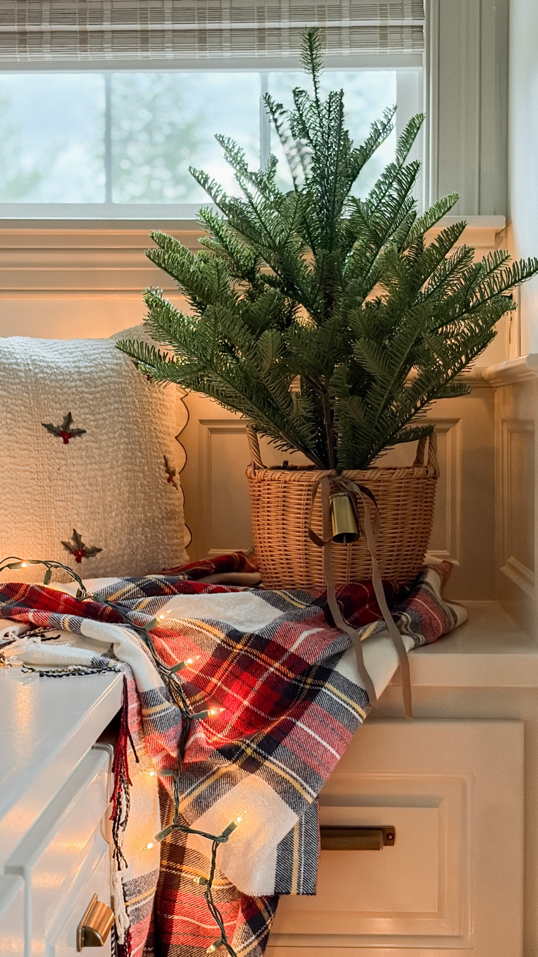 The cutest mini Christmas tree in the cutest little basket. This will likely sell out quickly. My rattan basket is the small and my tree is the 30” height.
Such an easy idea to add Christmas decor to your home 
.
Christmas tree, faux Christmas tree, target Christmas. Target holiday, hearth and hand Christmas tree 

#LTKSeasonal #LTKHome #LTKHoliday