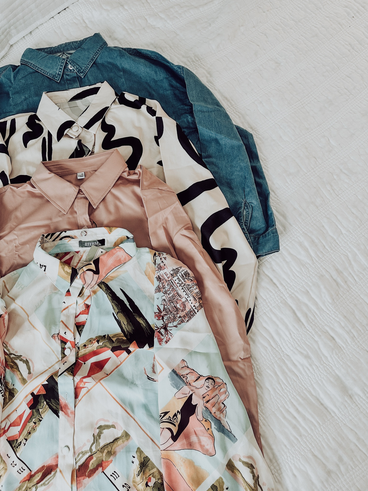 Button-ups, but make them fun. 🎨✨ Whether it’s bold prints, silky neutrals, or classic denim, these Amazon finds are bringing the vibes! Which one is your fave? Shop them all now on LTK! #AmazonFashion #LTKFinds #WardrobeEssentials #LTKstyle #LTKfashion #LTKunder50 #AmazonFinds #StyleInspo #TrendingNow #AffordableFashion #ClosetGoals #ChicAndTrendy #StatementStyle #FashionLover #ShopMyLook #LTKDeal


#LTKWatchNow #LTKStyleTip #LTKFindsUnder100