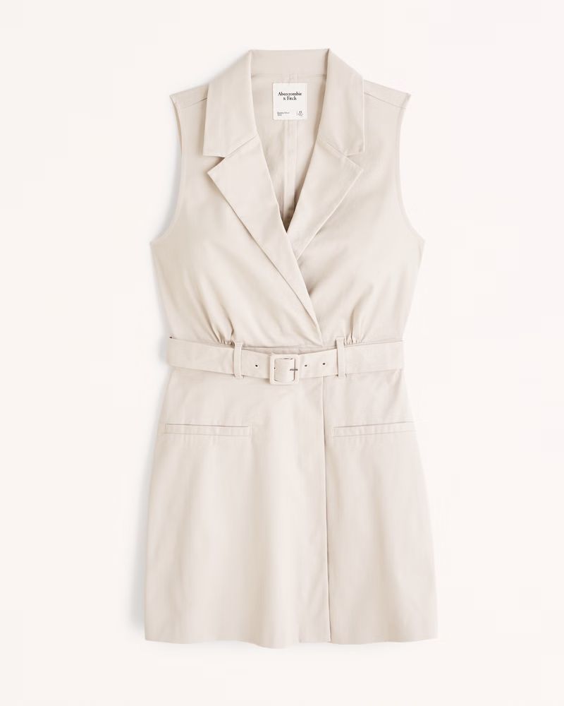 Belted Vest Mini Dress | Abercrombie & Fitch (US)