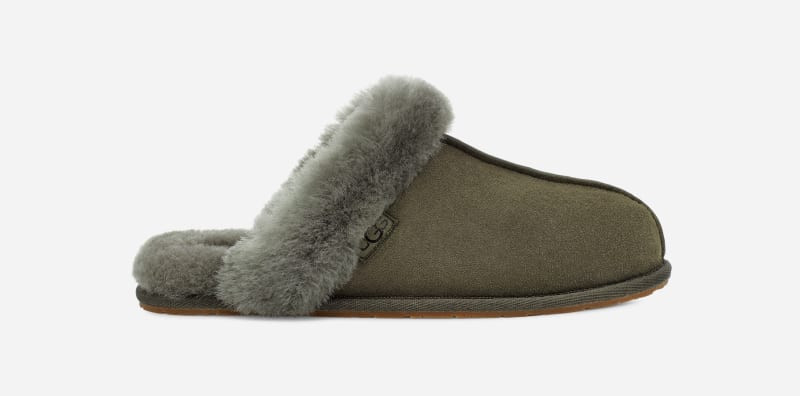 UGG® Women's Scuffette II Regenerate Sheepskin Slippers in Forest Night, Size 8 | UGG (US)