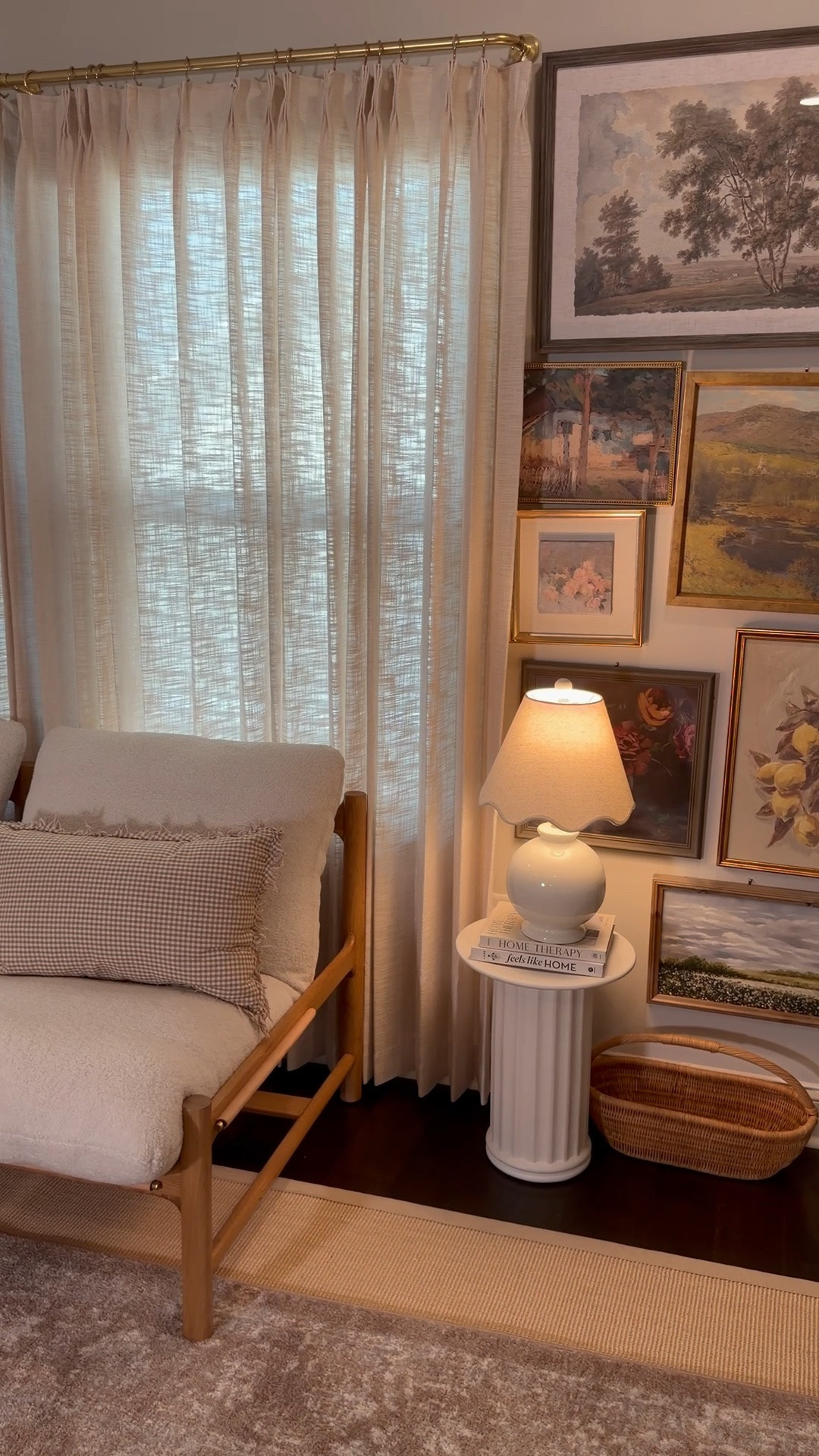 The easiest upgrade that completely elevated this space 🤍
These custom drapes from @homerilla_official completely transformed the room while filtering in the softest, warm light. Going with the memory trained pleats makes them drape so effortlessly!

#livingroomdecor #curtainupgrade #homerilla #customdrapes #neutralhomedecor #curtainsdesign #cozyhome

#LTKHome