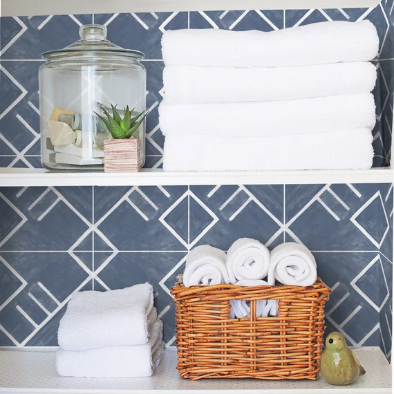 Kitchen and Bathroom Splashback - Removable Vinyl Wallpaper - Colorado - Peel & Stick | Etsy (US)