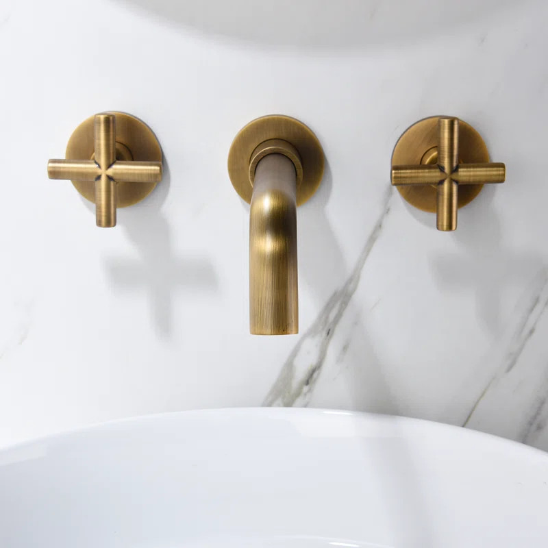 Wall Mounted Optional 2-handle Bathroom Faucet | Wayfair North America