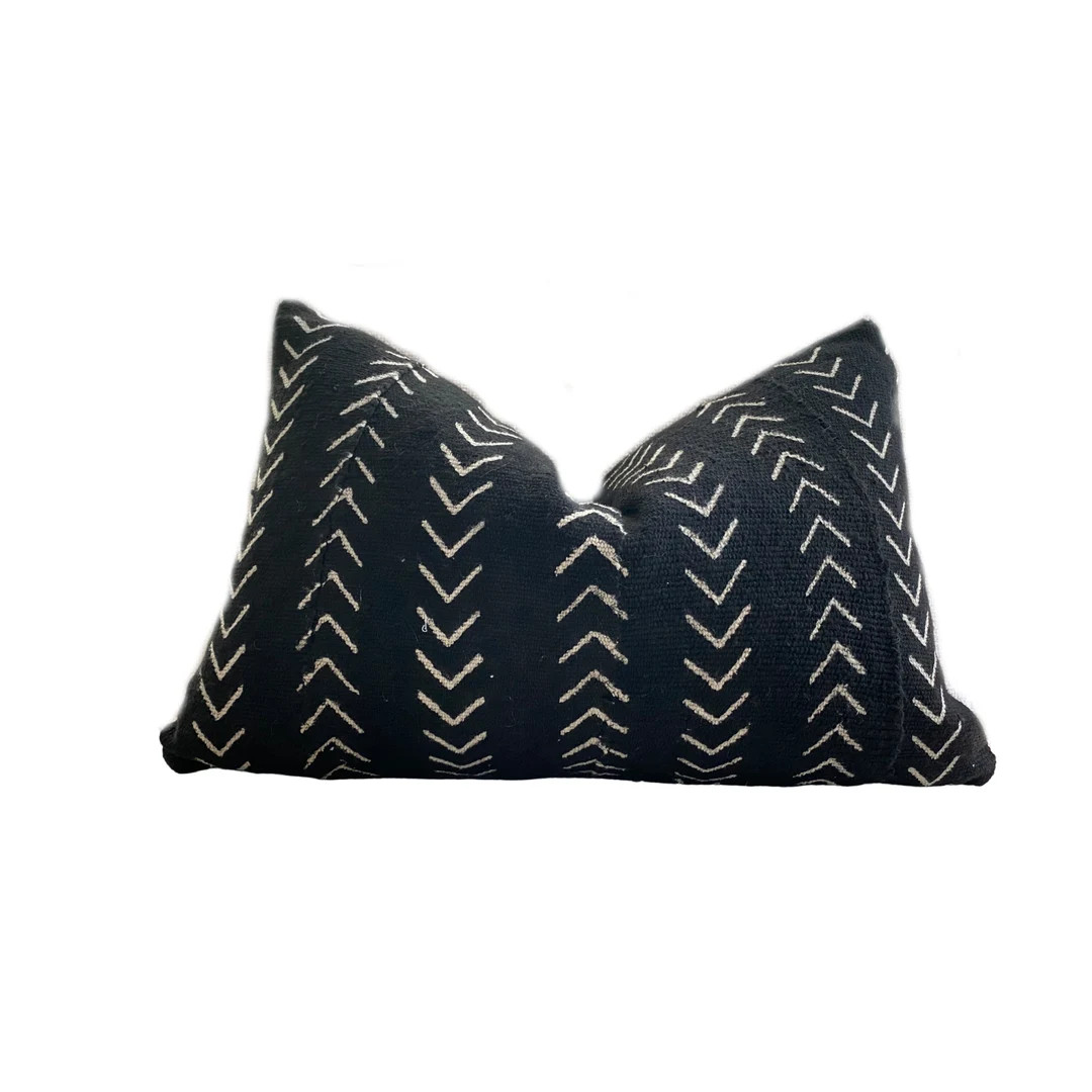 THE WESTEN MINI  Authentic African Mudcloth  Pillow Cover - Etsy | Etsy (US)