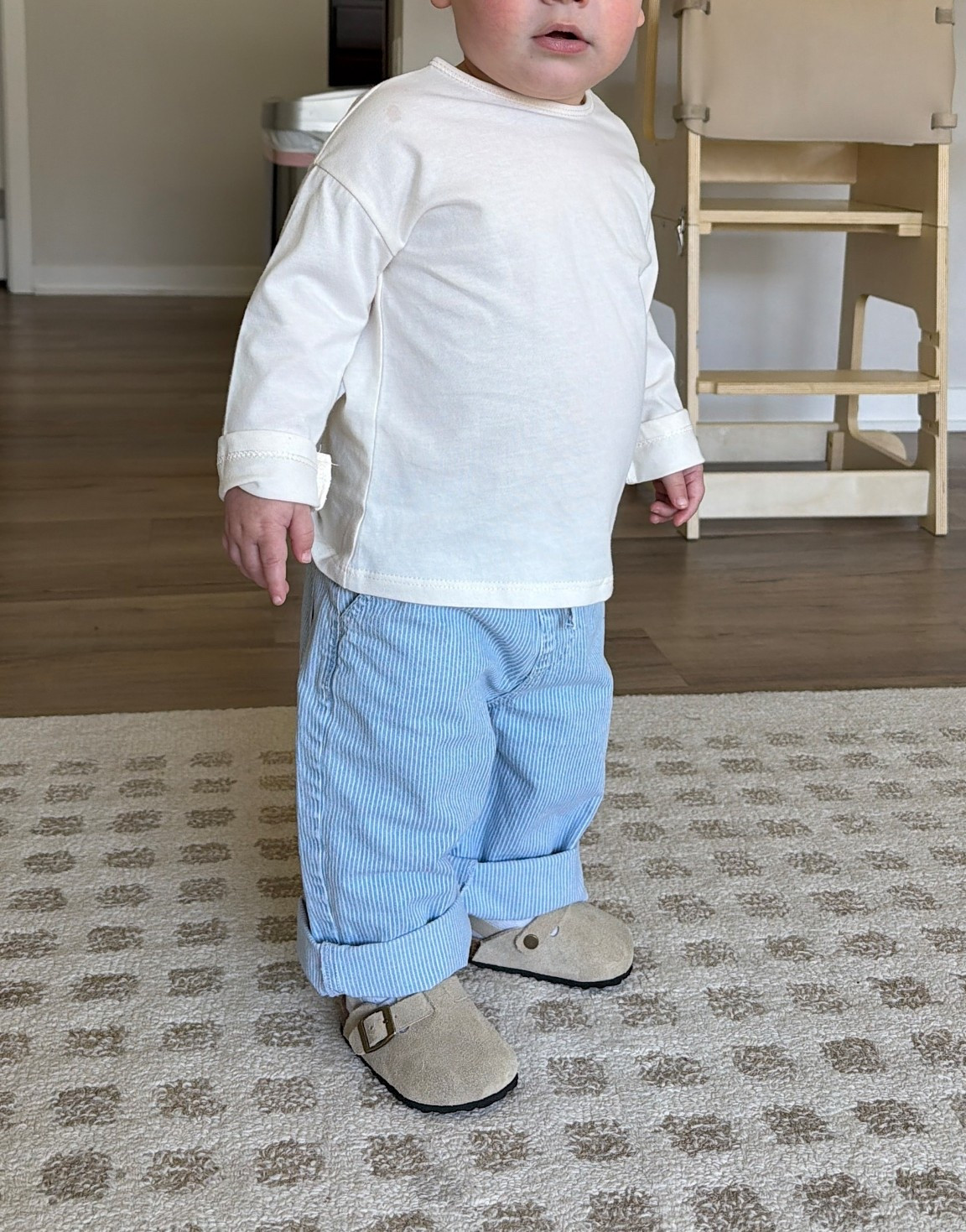 Toddler boy ootd 🤍 jeans and tee are Zara but linking similar! 

#LTKBaby #LTKootd #LTKKids