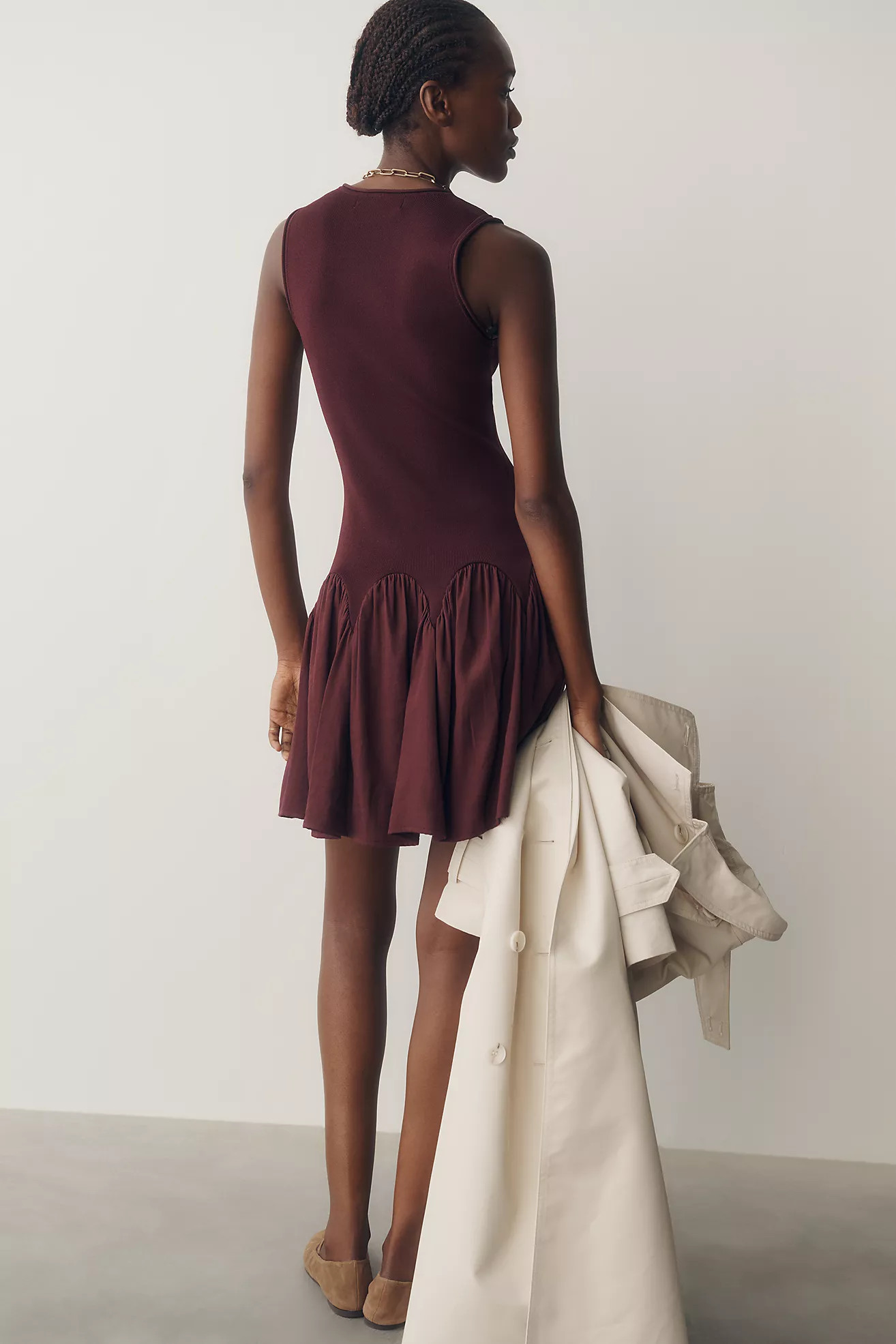 Siempre Sleeveless Twofer Dress | Anthropologie (US)