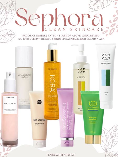 Clean & non-toxic skincare at Sephora! 

Face wash. Face cleansers. Non toxic skincare. Skin care routine. Sephora sale.  Clean beauty. 

#LTKsalealert #LTKbeauty