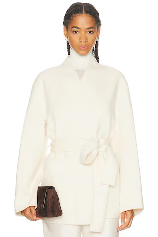 Double Faced Kimono Style Jacket | FWRD 