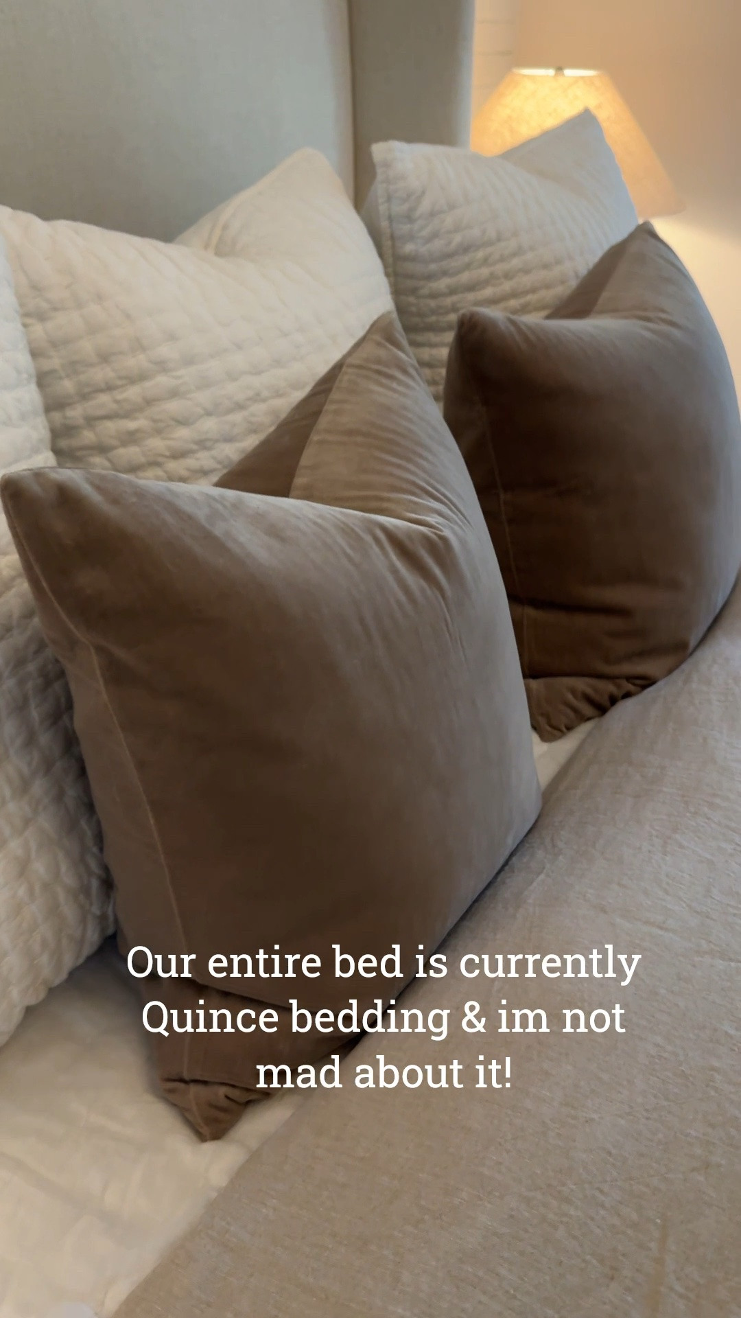 If you want a designer inspired bedding looks don’t skimp on the pillows! I love a good layered pillow stack. It’s truly the best way to elevate your bedding! #quincepartner @Quince

#LTKSaleAlert #LTKHome #LTKSeasonal