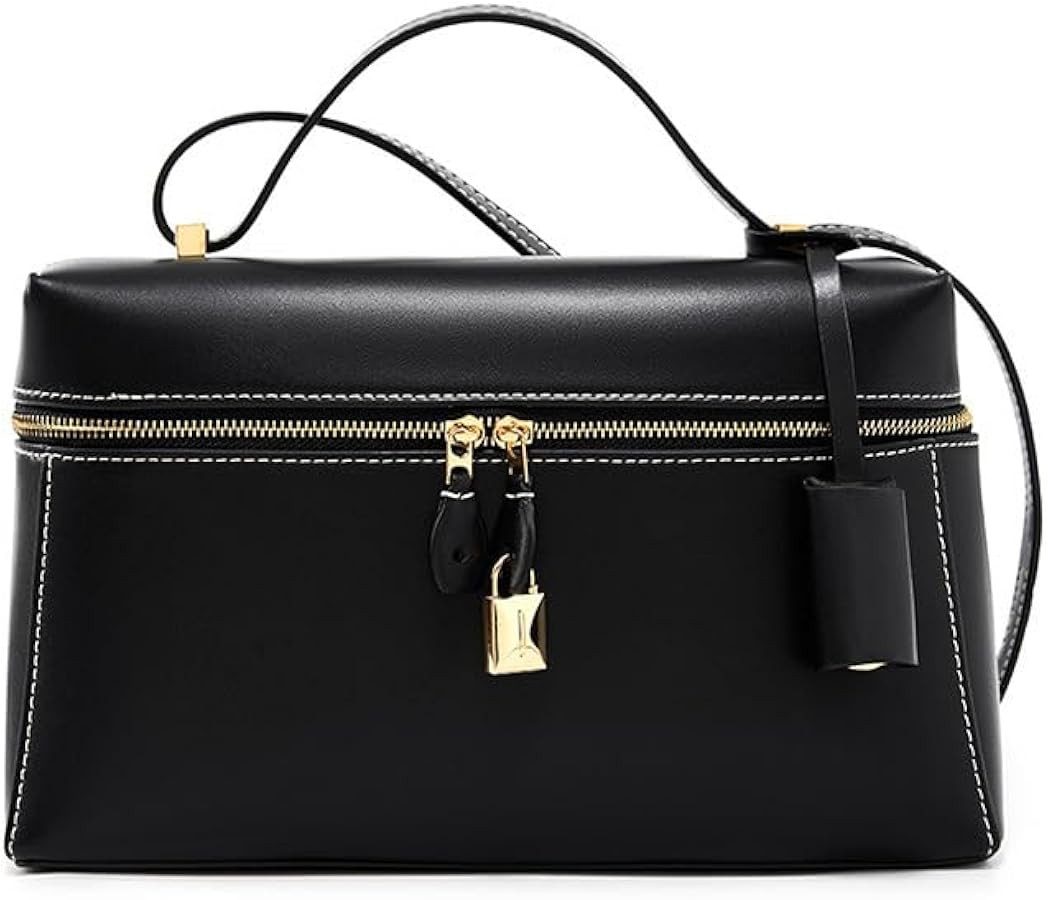 Elegant and Fashionable Commuter Satchel with Unique Box Shape and Single Strap | Amazon (US)