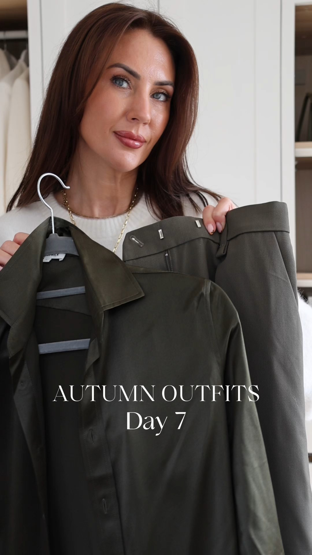 Autumn outfit day 7🍁
Cocky trousers, olive green trend colour of the season autumn colours, autumn fashion trends, workwear outfits, casual outfit, casual style monochrome outfit

#LTKautumn #LTKFashionMonth