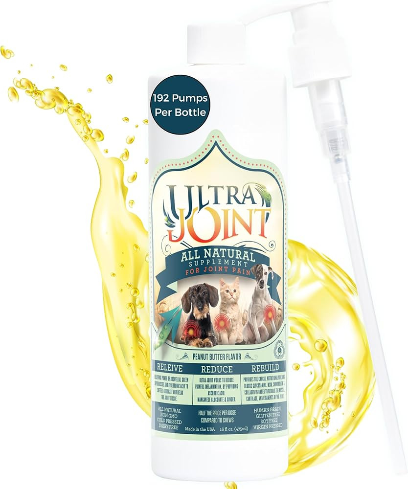 Ultra Joint - Liquid Joint Support Supplement for Dogs with Glucosamine & Chondroitin - Pain Reli... | Amazon (US)