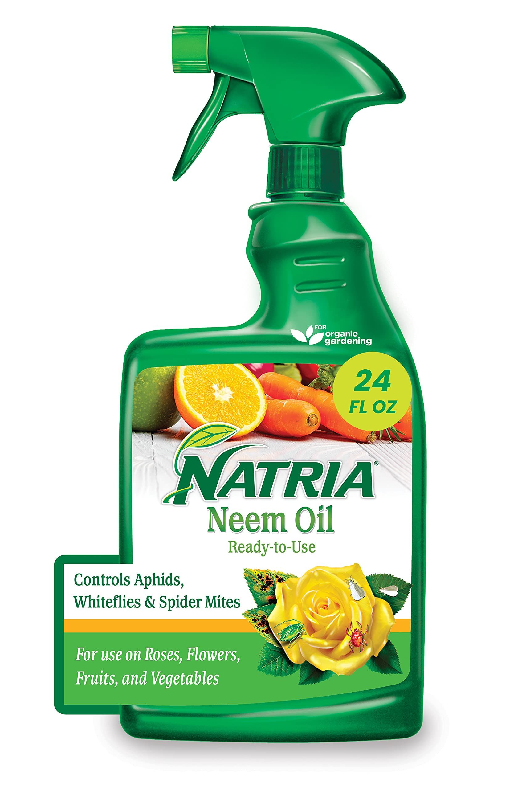 Amazon.com: Natria 706250A Neem Oil Spray for Plants Pest Organic Disease Control, for Insects, 2... | Amazon (US)