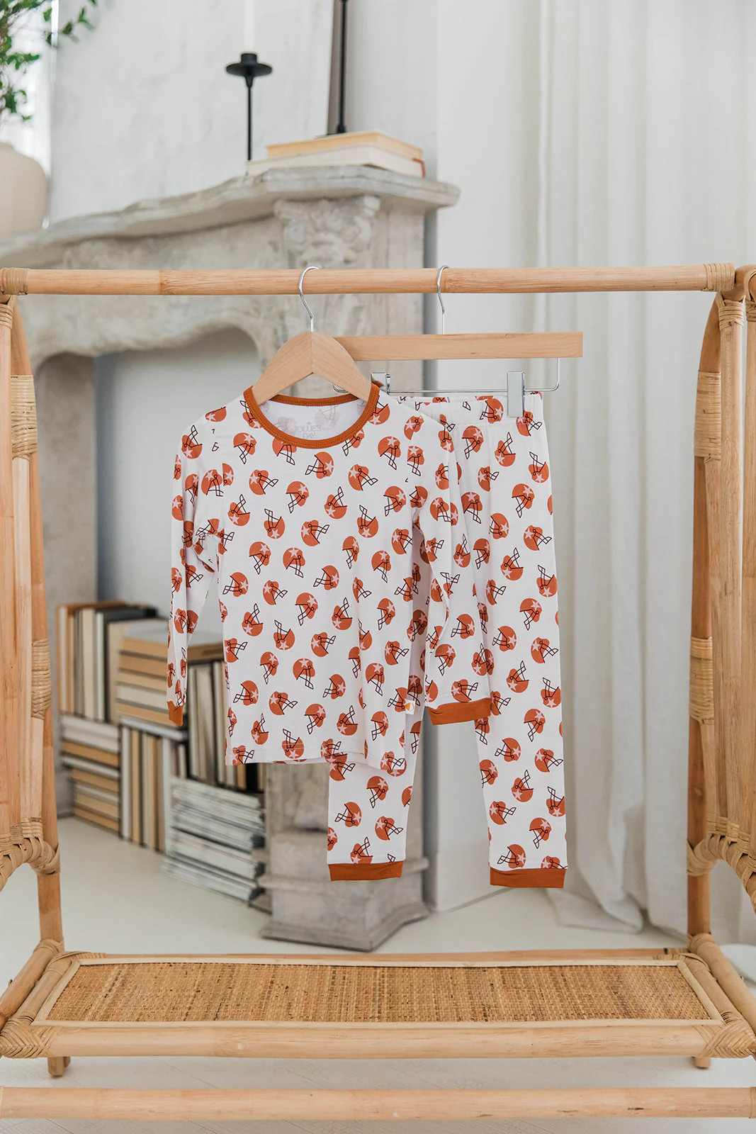 Football Themed Loungewear Set | Baby + Kids' Loungewear for Fall | Ollie's Day