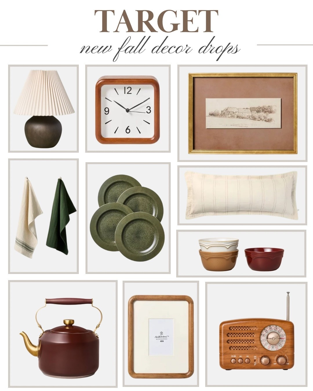New fall decor drops at Target that I’m loving. So many pretty pieces for an easy seasonal refresh. 🤎

Target finds, fall decor, home decor, fall home, Target style

#LTKSeasonal #LTKHome