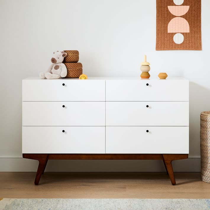 Modern 6-Drawer Kids Dresser (54") | West Elm (US)